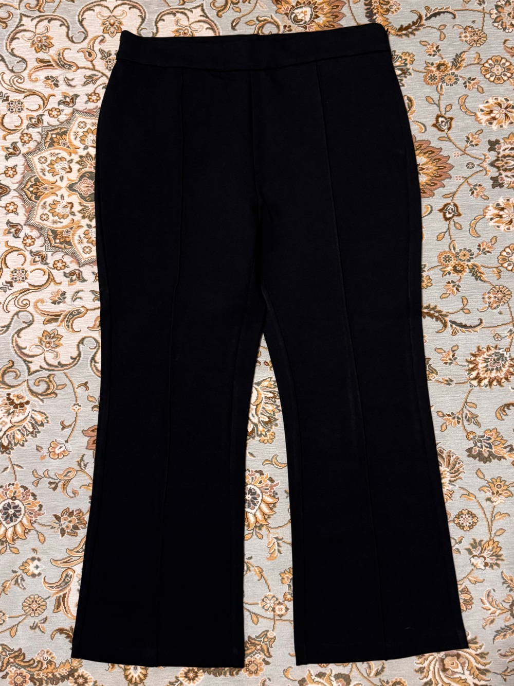 J. Crew Flare Ponte Knit Dress Pants - Black - Size 12